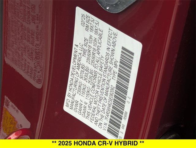 new 2025 Honda CR-V Hybrid car, priced at $41,000
