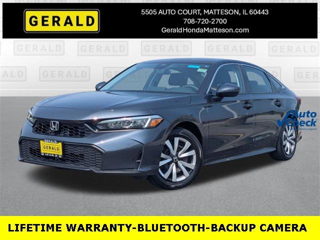 used 2025 Honda Civic car, priced at $25,759