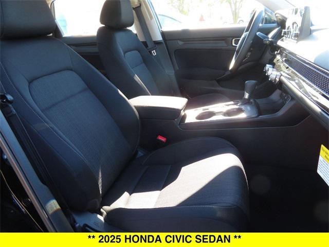 new 2025 Honda Civic car, priced at $25,345