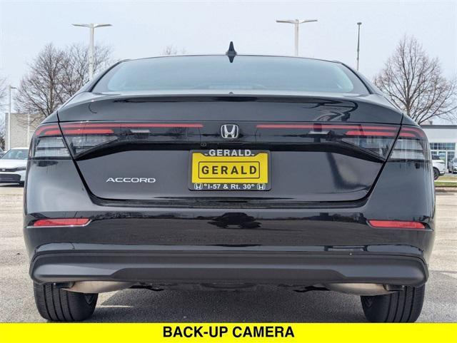new 2025 Honda Accord car, priced at $31,710