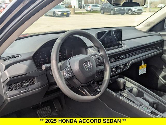 new 2025 Honda Accord car, priced at $31,710