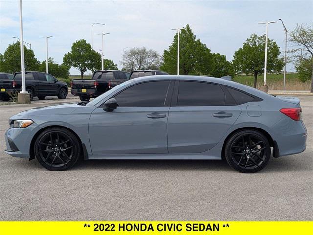 used 2022 Honda Civic car, priced at $22,365