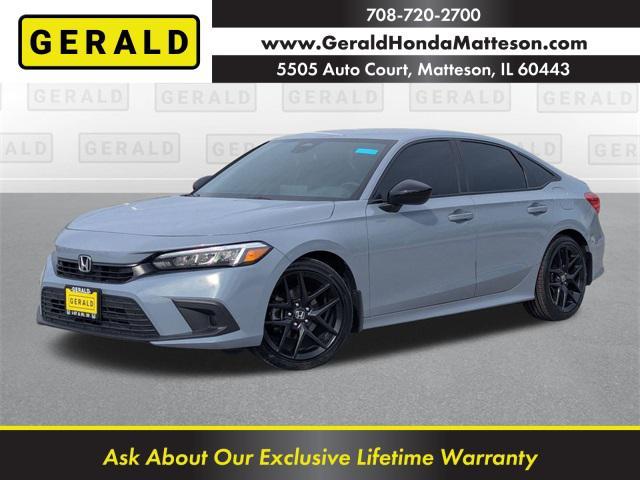 used 2022 Honda Civic car, priced at $22,365