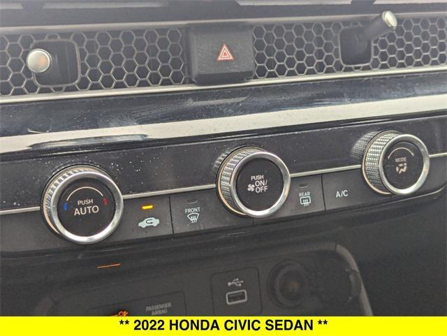 used 2022 Honda Civic car, priced at $22,365