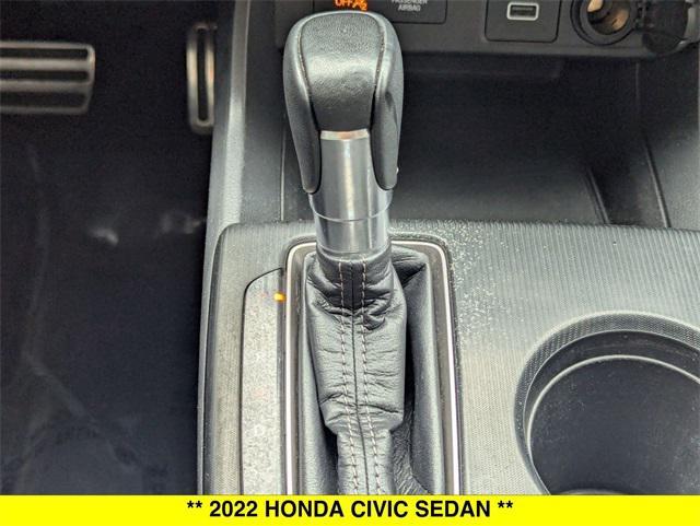 used 2022 Honda Civic car, priced at $22,365
