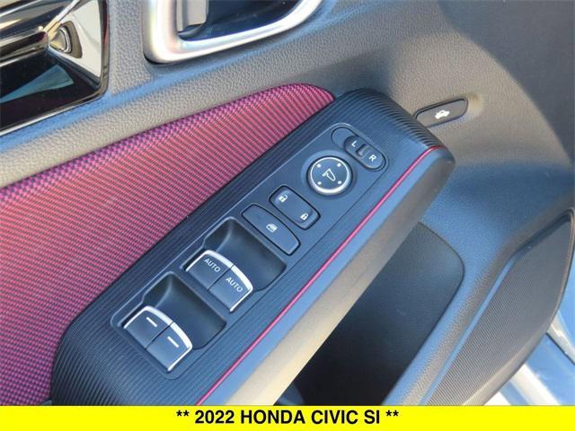 used 2022 Honda Civic Si car, priced at $27,885