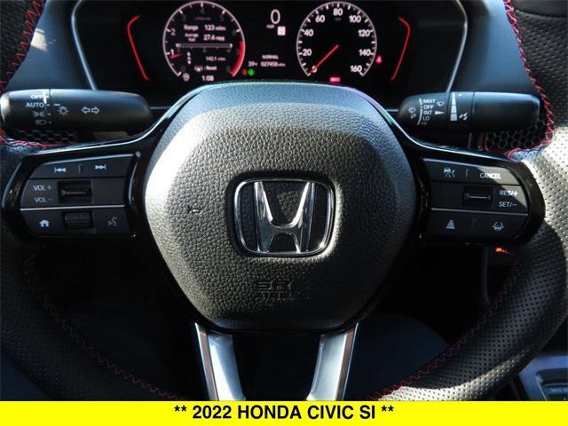 used 2022 Honda Civic Si car, priced at $27,885