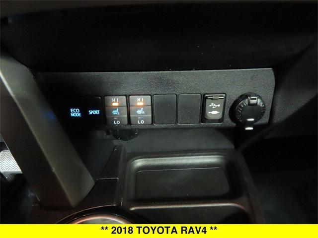 used 2018 Toyota RAV4 car, priced at $18,550