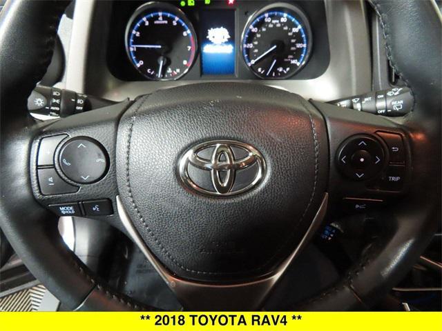 used 2018 Toyota RAV4 car, priced at $18,550