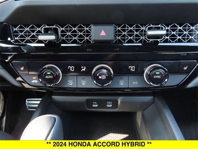 new 2024 Honda Accord Hybrid car, priced at $36,425