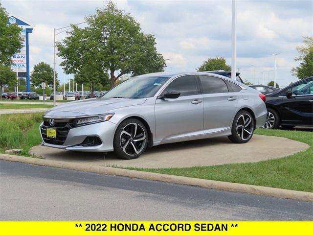 used 2022 Honda Accord car, priced at $24,775