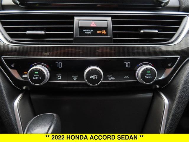 used 2022 Honda Accord car, priced at $24,775