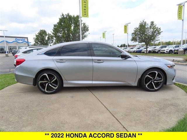 used 2022 Honda Accord car, priced at $24,775