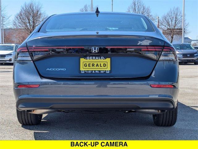 new 2025 Honda Accord car, priced at $31,710