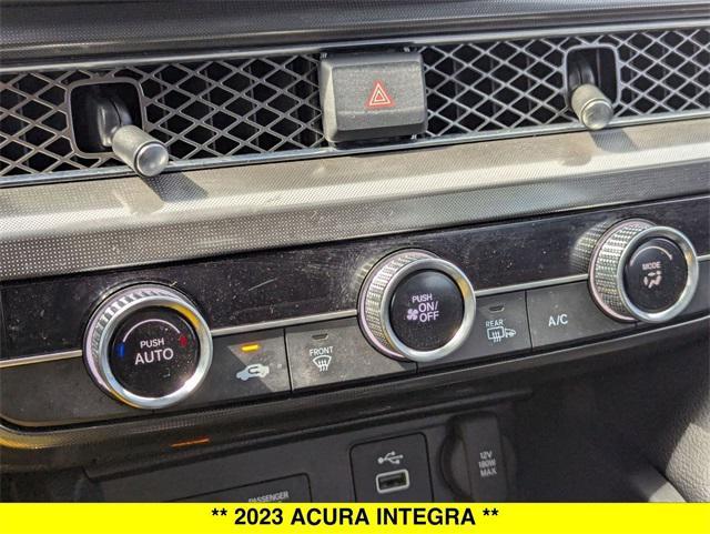 used 2023 Acura Integra car, priced at $26,485