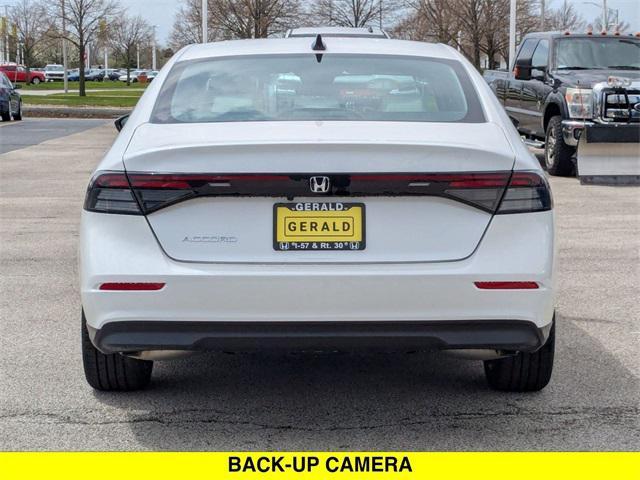 new 2025 Honda Accord car, priced at $32,165