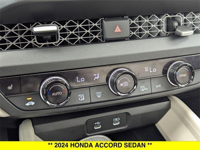 used 2024 Honda Accord car, priced at $26,988