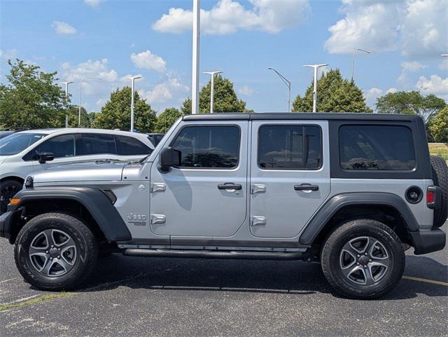 used 2019 Jeep Wrangler Unlimited car, priced at $26,387
