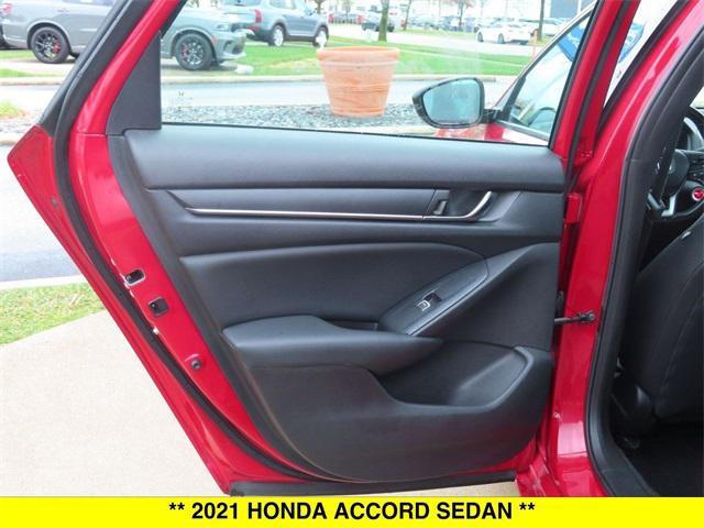 used 2021 Honda Accord car, priced at $22,850