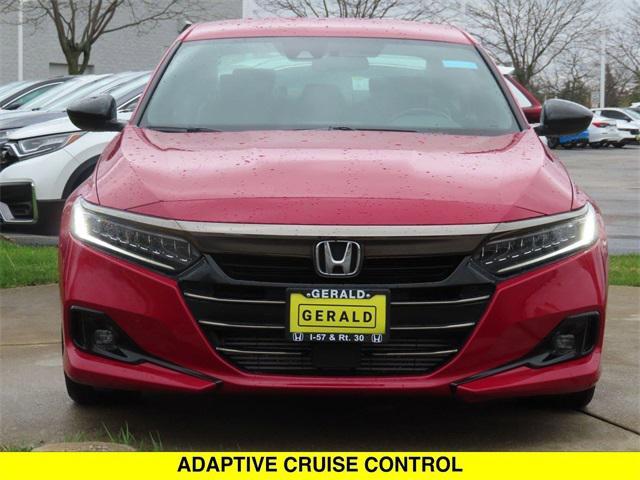 used 2021 Honda Accord car, priced at $22,850