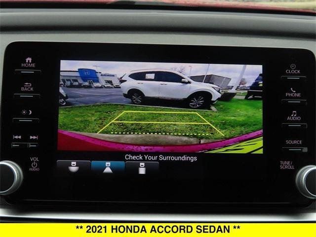 used 2021 Honda Accord car, priced at $22,850