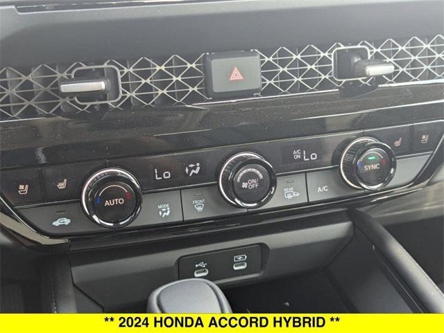 used 2024 Honda Accord Hybrid car, priced at $34,998