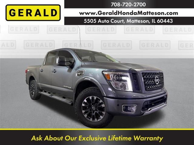 used 2017 Nissan Titan car, priced at $26,955