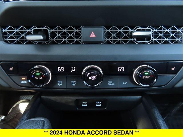 used 2024 Honda Accord car, priced at $26,355