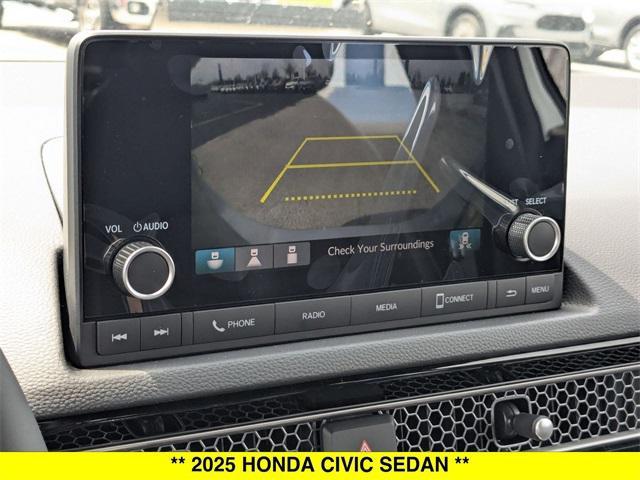 new 2025 Honda Civic car, priced at $27,400