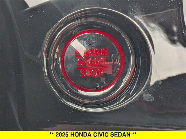 new 2025 Honda Civic car, priced at $27,400
