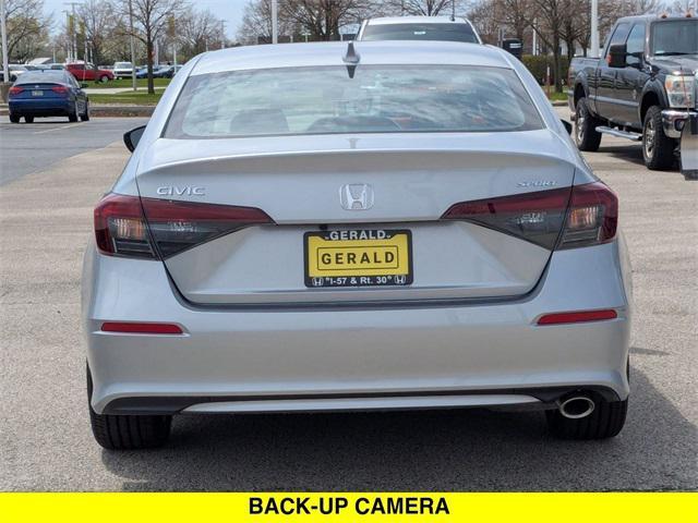 new 2025 Honda Civic car, priced at $27,400