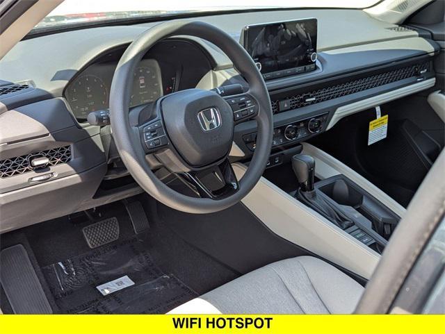 new 2025 Honda Accord car, priced at $31,710