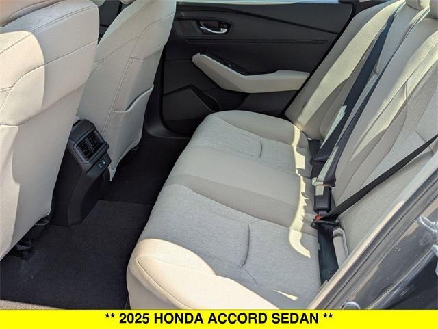 new 2025 Honda Accord car, priced at $31,710