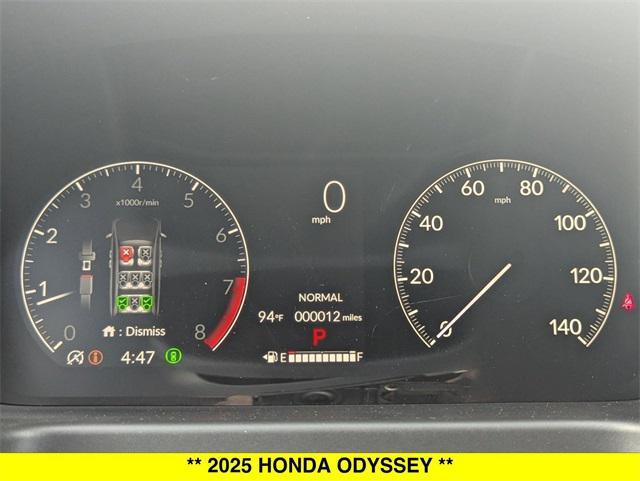 new 2025 Honda Odyssey car, priced at $45,055