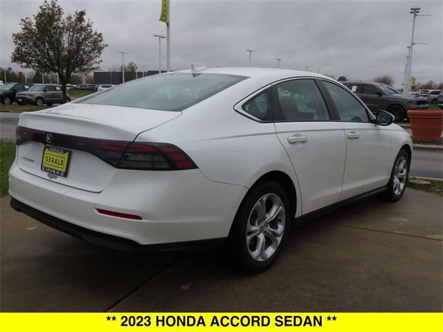 used 2023 Honda Accord car, priced at $26,698