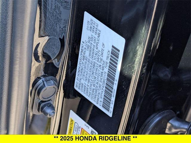 new 2025 Honda Ridgeline car, priced at $46,330