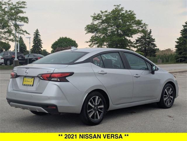used 2021 Nissan Versa car, priced at $16,497