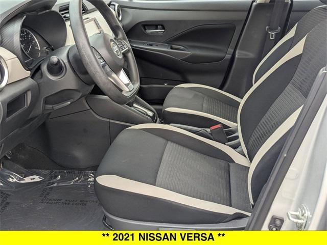 used 2021 Nissan Versa car, priced at $16,497