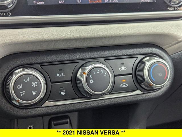 used 2021 Nissan Versa car, priced at $16,497