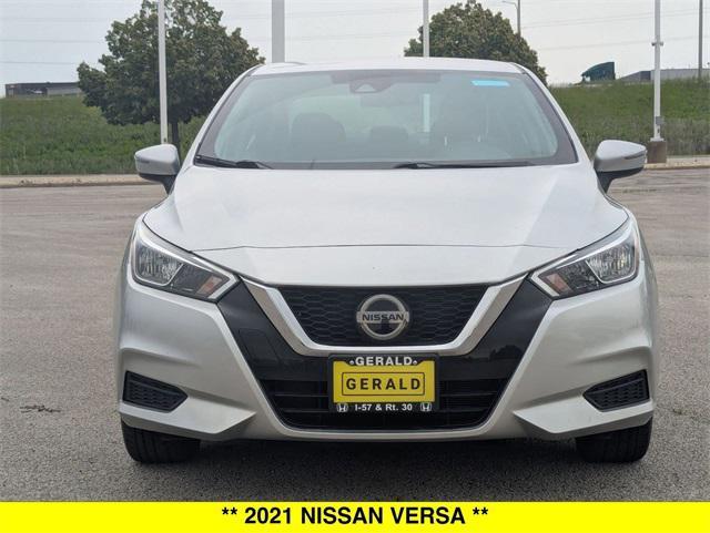used 2021 Nissan Versa car, priced at $16,497