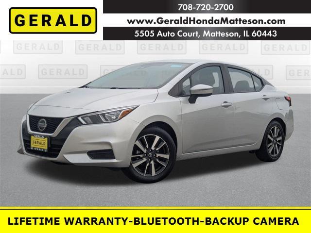 used 2021 Nissan Versa car, priced at $16,497