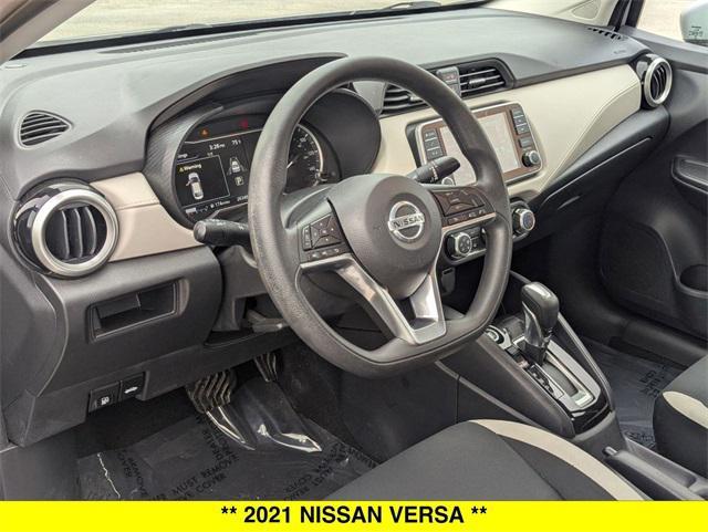 used 2021 Nissan Versa car, priced at $16,497