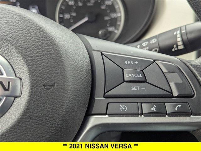 used 2021 Nissan Versa car, priced at $16,497