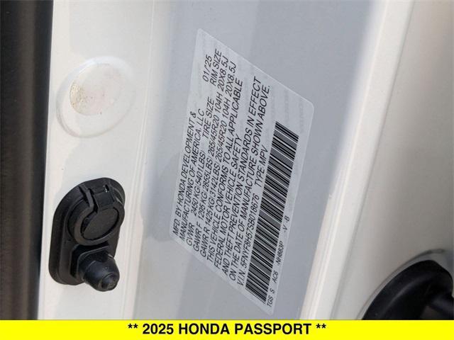 new 2025 Honda Passport car, priced at $46,105