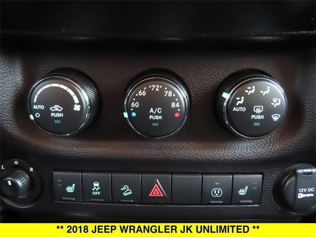 used 2018 Jeep Wrangler JK Unlimited car, priced at $21,499