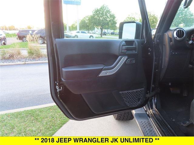 used 2018 Jeep Wrangler JK Unlimited car, priced at $21,499