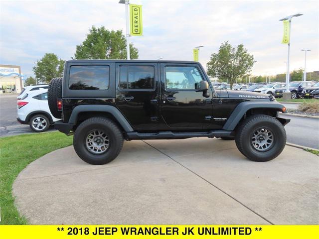 used 2018 Jeep Wrangler JK Unlimited car, priced at $21,499