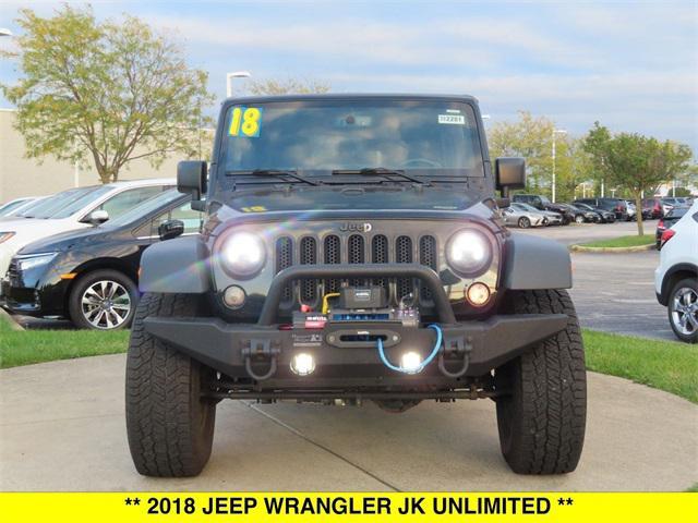 used 2018 Jeep Wrangler JK Unlimited car, priced at $21,499