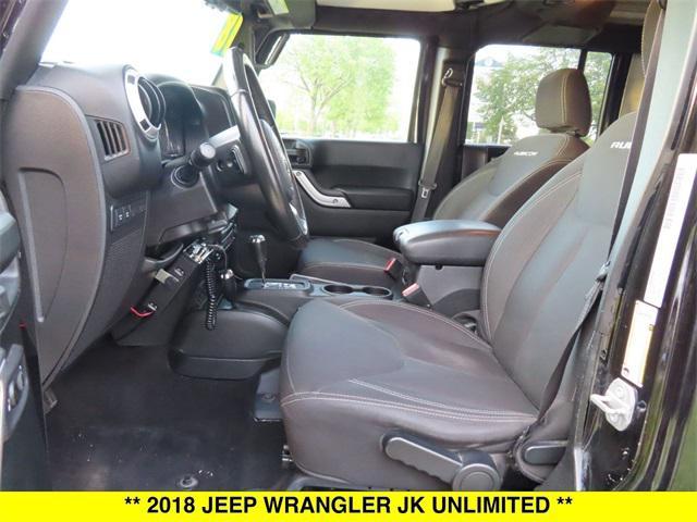 used 2018 Jeep Wrangler JK Unlimited car, priced at $21,499