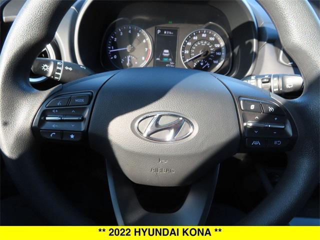 used 2022 Hyundai Kona car, priced at $16,825